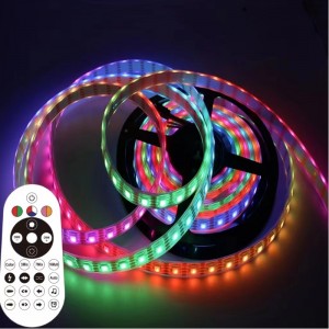 12V Smart Control Indoor Outdoor Decoration Waterproof SMD 5050 LED Magic Color Strip Lights